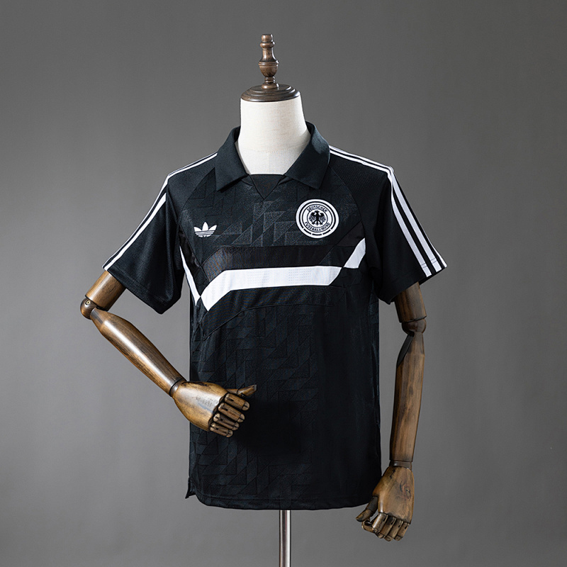 Camiseta retro alemana de visitante 88-90, tallas S-XXL